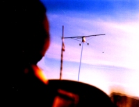 Glider tow outside of Vegas