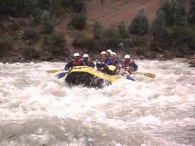 Retirement sports, rafting