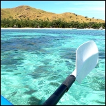 Retirement kayaking in Fiji