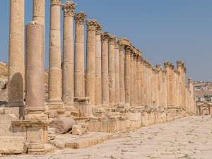 Retirement travel to Jerash Jordan