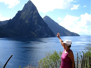 Retirement travel to St. Lucia